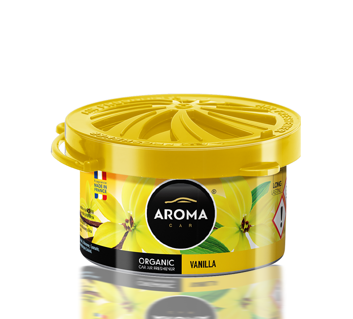 Aroma Car Organic 40g Vanilla
