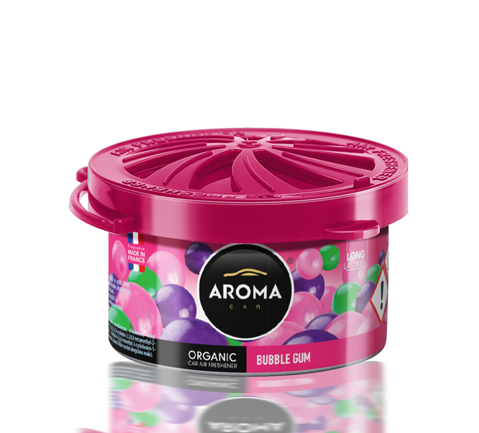Aroma Car Organic 40g Bubble Gum