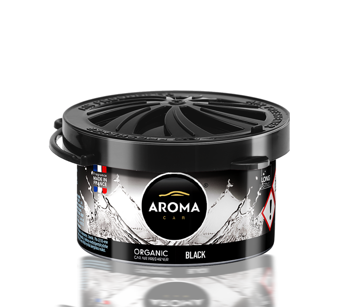 Aroma Car Organic 40g Black