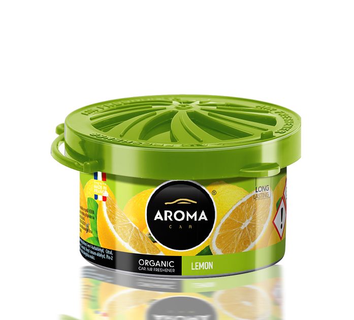 Aroma Car Organic 40g Lemon