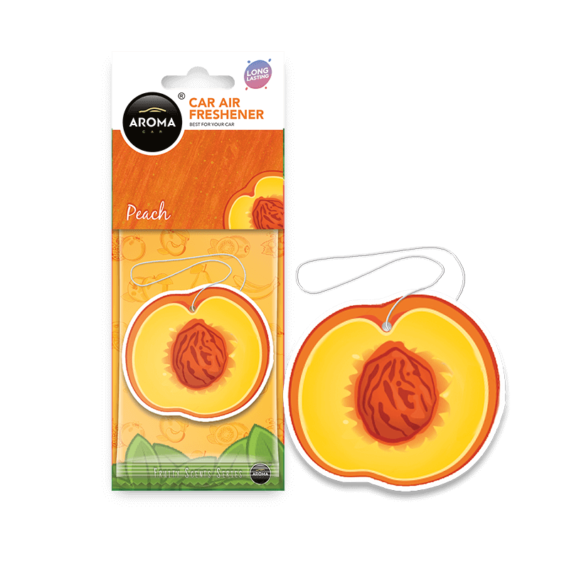 Aroma Car Cellulose hanging Fruits Peach